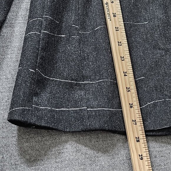 Sandro Blazer Women 38/M Gray Lined France Buttons LS Office Capsule VTG Classic - Picture 9 of 16